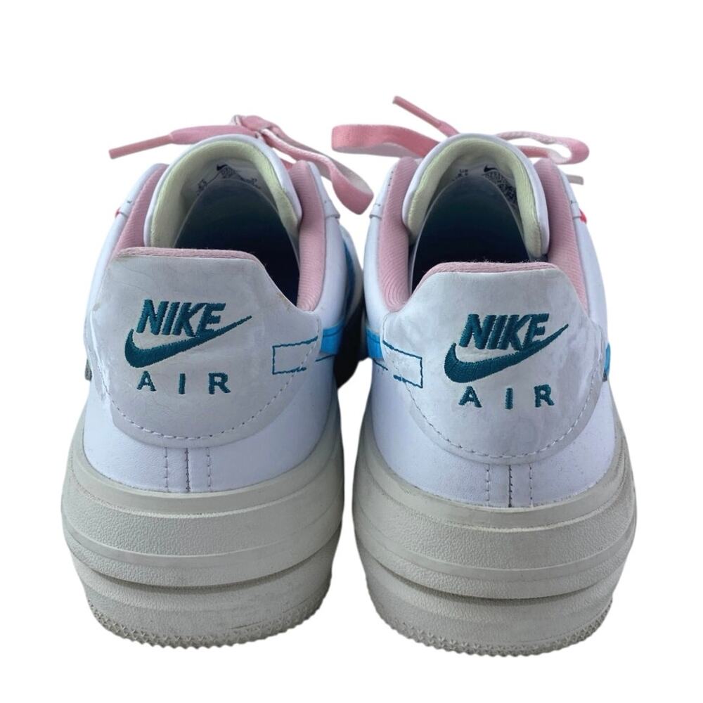 Nike Air Force 1 PLT.AF.ORM Women's White Pastel Low Top Athletic Sneakers 8.5 - Picture 3 of 6